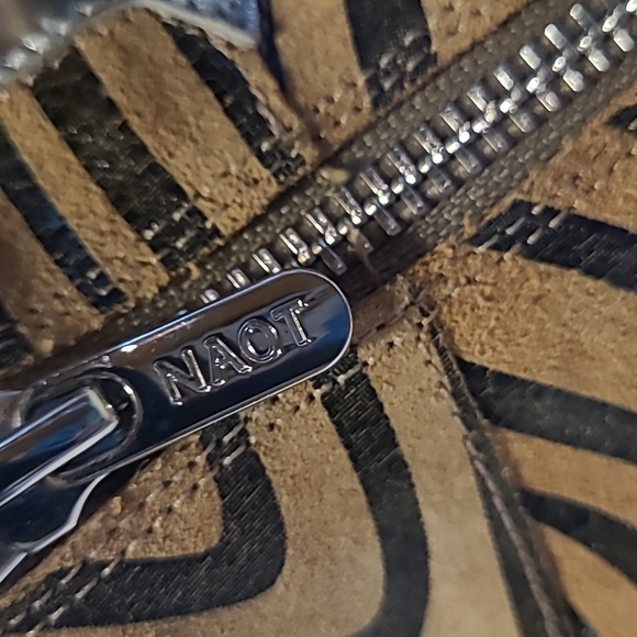 Naot* Polaris* High Top Sneaker* Boot*Leather* Tan/Black/Silver* Sz EU40 - Picture 5 of 7